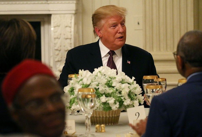 Donald Trump Beyaz Saray'da iftar verdi Türkiye'den sadece o isim yer aldı - Resim: 3