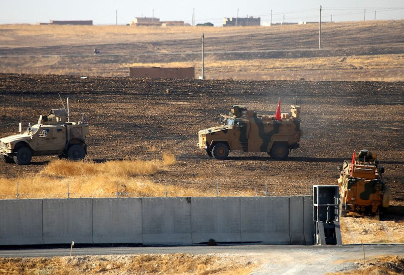 Zırhlı araçlarımız sınırı geçti! ABD ile ikinci ortak kara devriyesi başladı - Resim: 3