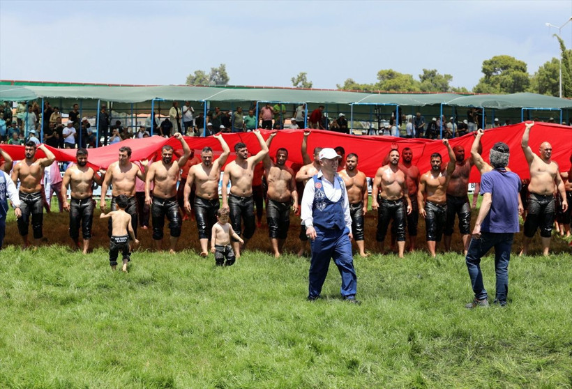 Hayda bre pehlivan! Türkiye Yağlı Güreş Ligi Manavgat'ta başladı - Resim: 4