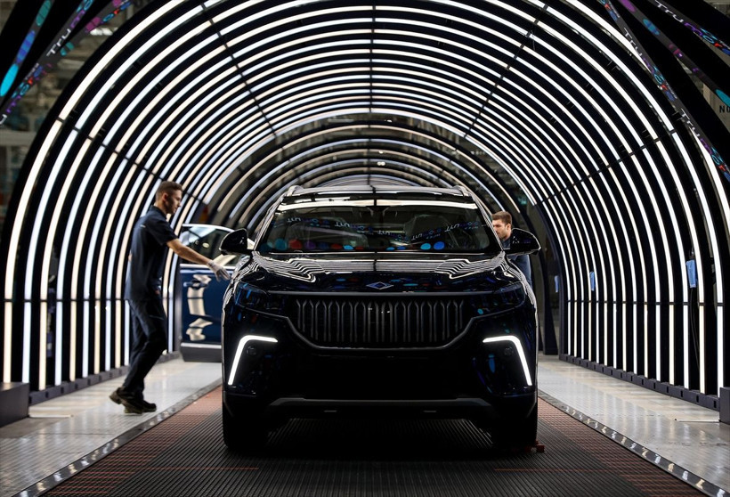 Togg eylülde yeni rekor hedefliyor Gemlik'teki fabrika görüntülendi - Resim: 1