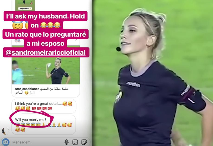 Brezilyalı hakem Fernanda Colombo sosyal medyayı salladı Türkiye'den davet aldı - Resim: 4