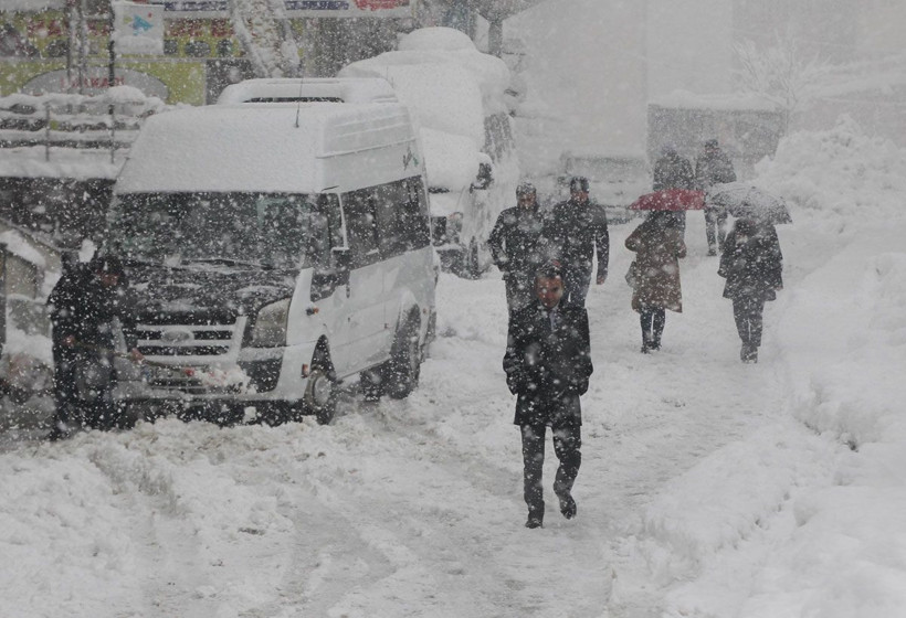 Kar yağışı nedeniyle 5 ilde okullar tatil işte tatil verilen il ve ilçeler - Resim: 2