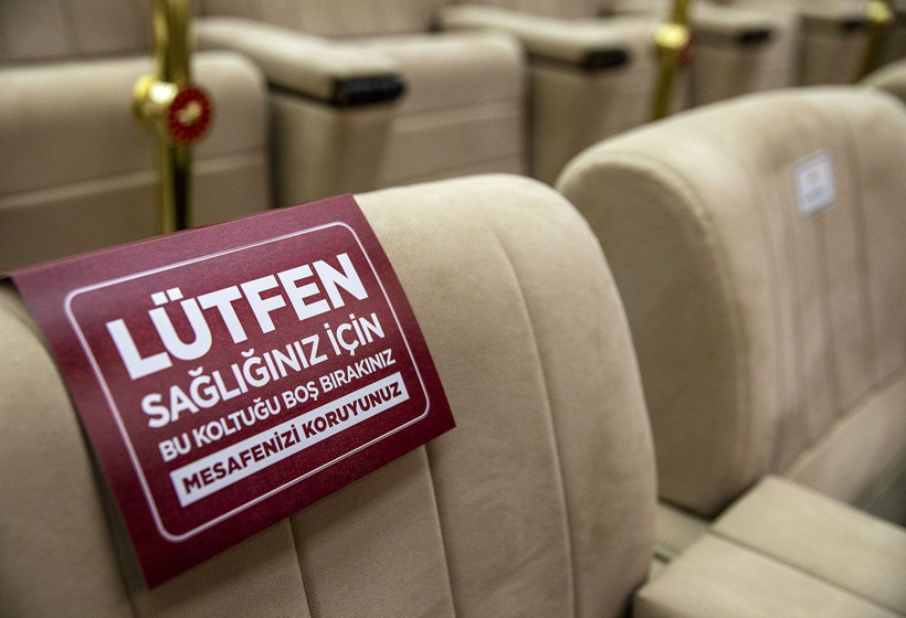 Çankaya Köşkü'nde dikkat çeken koronavirüs önlemi - Resim: 3