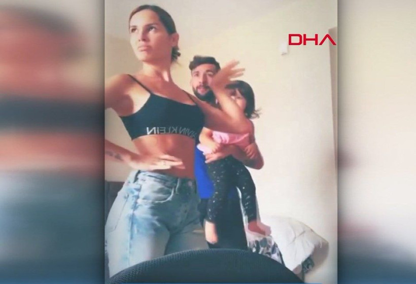 Fenerbahçeli Isla eşi Gala Caldirola ile karantinada aşk tazeledi dansları olay - Resim: 4