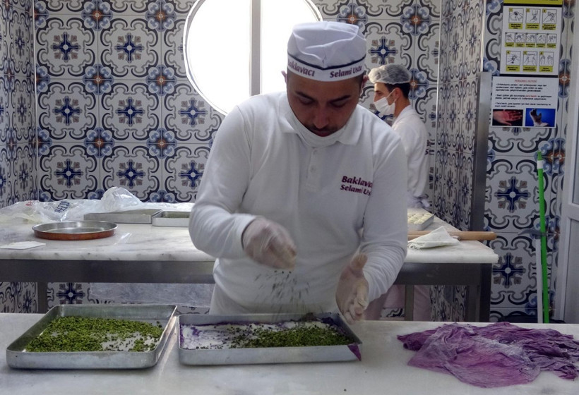 Erzurum'da üretilen mor baklavada talep patlaması! Diyabet hastalarının dostu - Resim: 2