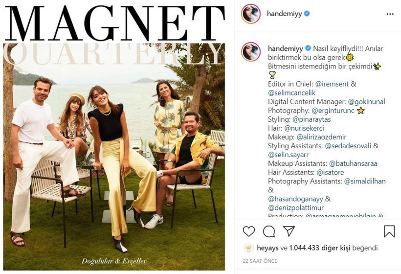 Hande Erçel ve Kenan Doğulu kardeşlerinden İnstagram'ı şaşırtan 'aile çekimi' - Resim: 4