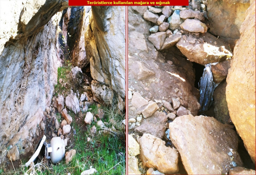 PKK'nın tripleks sığınağı bulundu ve imha edildi - Resim: 1