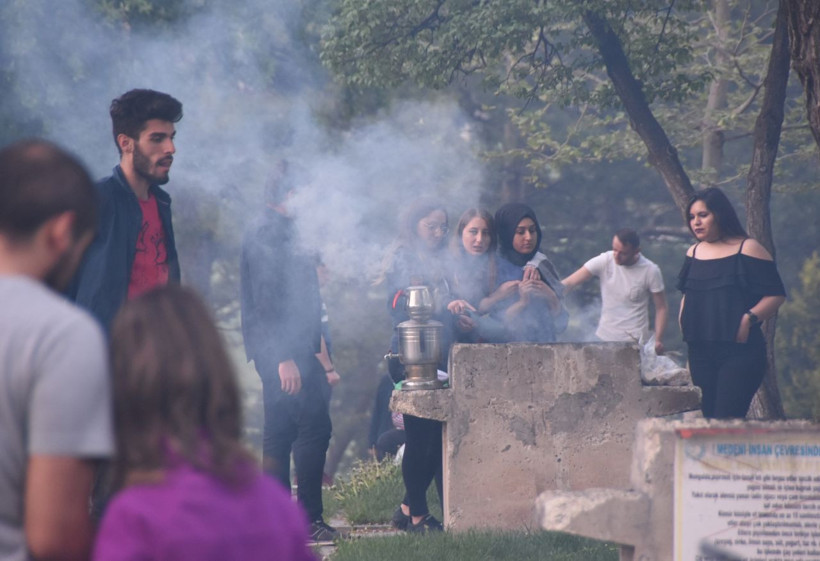 Orman yangını değil mangal dumanı - Resim: 3