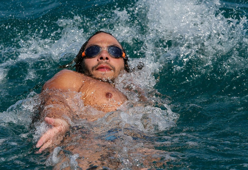 Emre Erdoğan Japonya'daki Tsugaru Boğazı'nda dünya rekoru kırmaya hazırlanıyor - Resim: 2