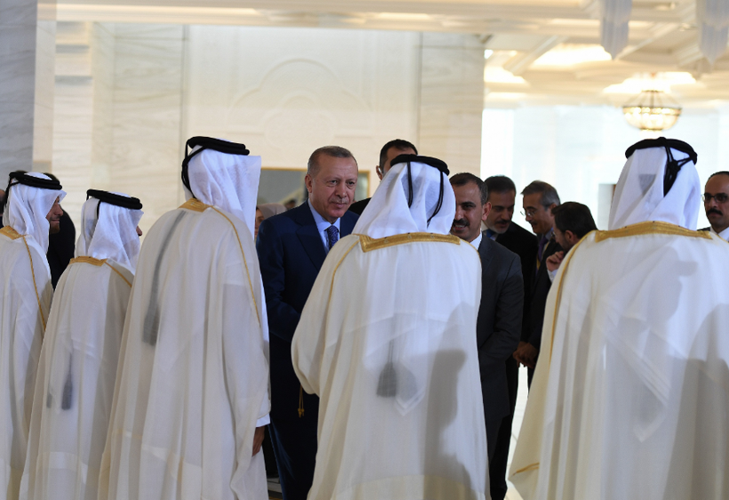 Cumhurbaşkanı Erdoğan Katar'da böyle karşılandı - Resim: 3
