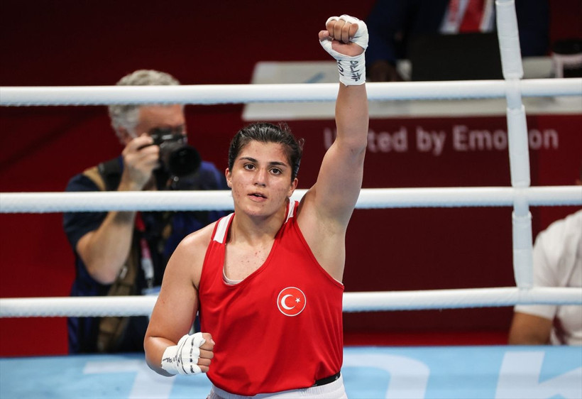 Busenaz Sürmeli tarih yazdı! Tokyo 2020'de olimpiyat madalyasını garantiledi - Resim: 1