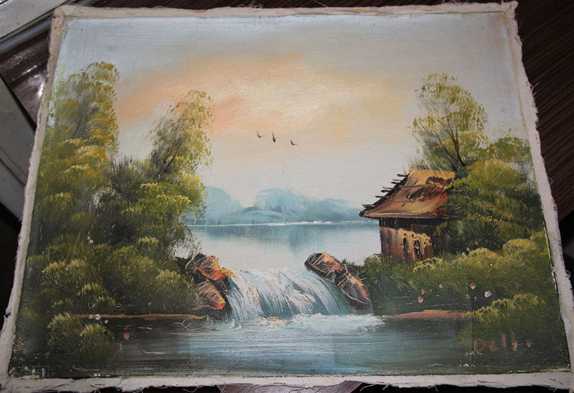 Tablosunun Dali'ye ait olduğunu söyleyen şahıs tabloyu 5 milyon Euro'ya satışa çıkardı. - Resim: 2