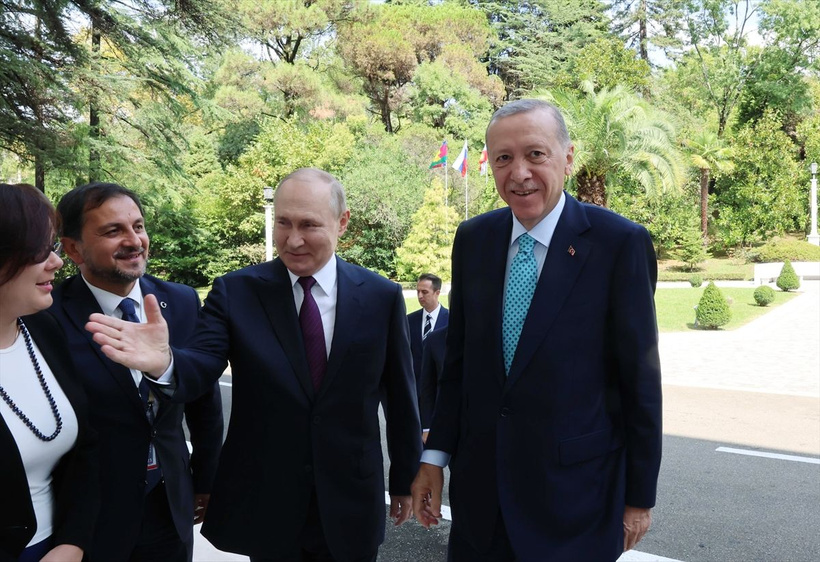 Putin, Cumhurbaşkanı Erdoğan'a 'kuş sütü' ikram etti! İşte iki liderin yemek mönüsü - Resim: 1
