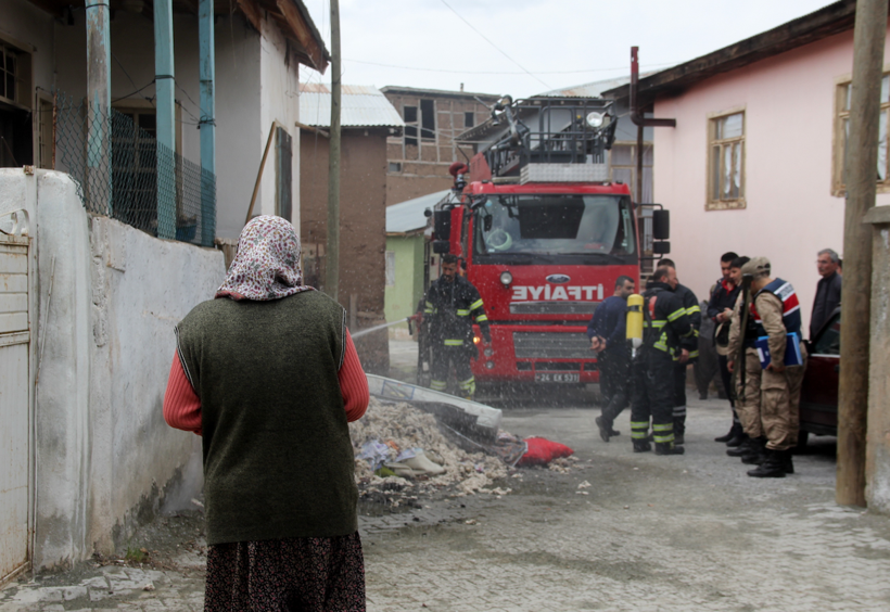 Erzincan'da korkutan olay! Mazotla sobayı tutuşturmak isterken... - Resim: 1
