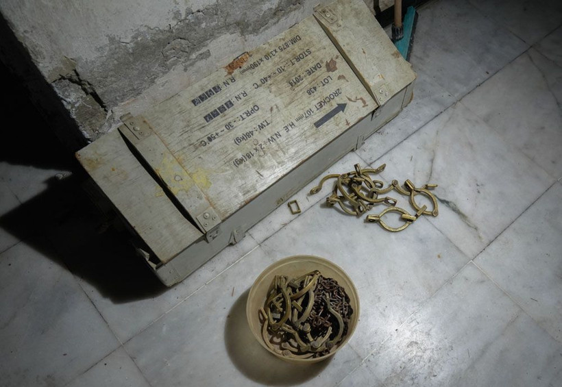 Şam'daki Mezze Askeri Hapishanesi'ndeki insanlık dışı koşullar görüntülendi! - Resim: 1