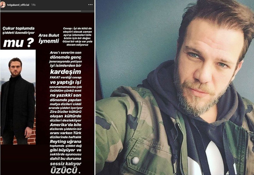 Aras Bulut İynemli'nin Çukur açıklaması olay oldu Tolga Karel fena patladı - Resim: 3