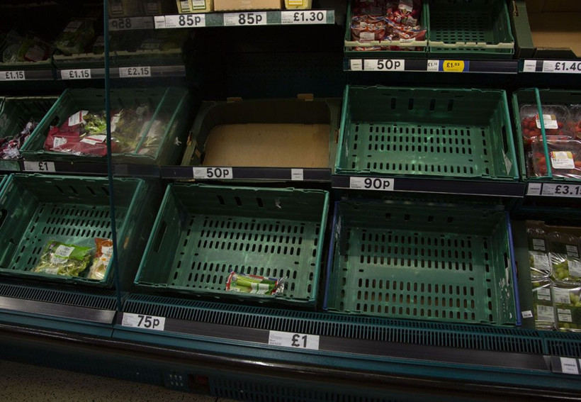 İngiltere'de tedarik sıkıntısı sürüyor: Raflar boşaldı - Resim: 1