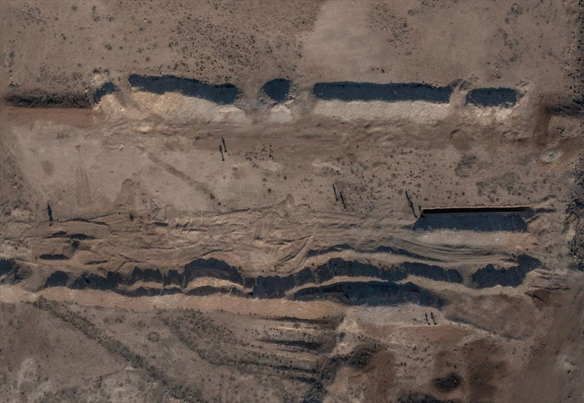 Şam'da toplu mezar olduğu iddia edilen alan görüntülendi - Resim: 3