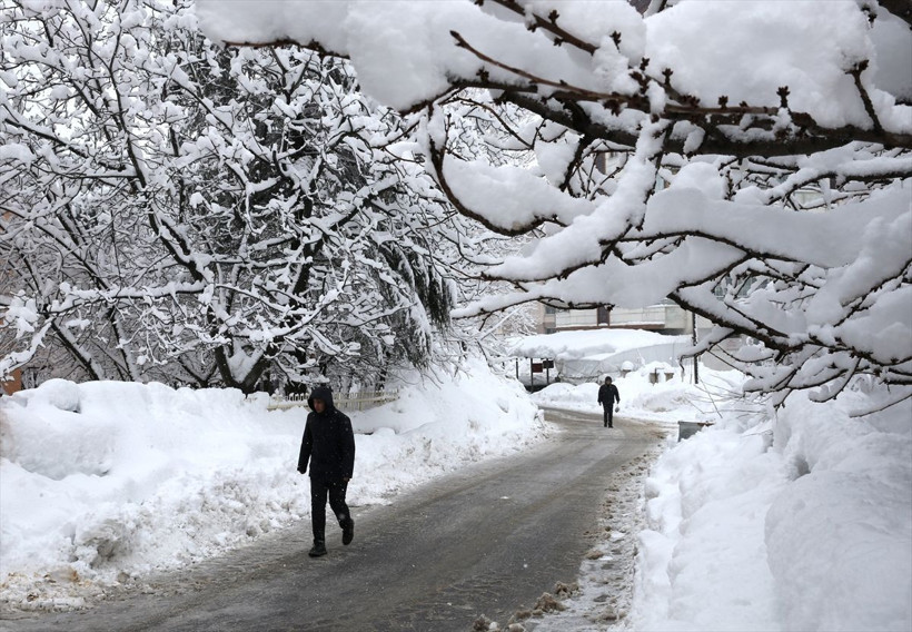 70 ilde hava sıcaklığı sıfırın altına düştü! O il resmen buz tuttu -19,9'u gördü - Resim: 4