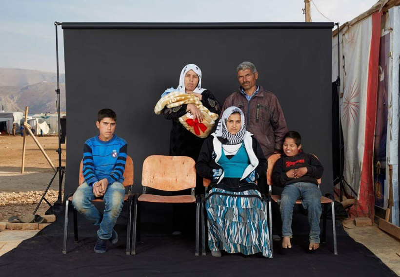 Suriyeli ailelerin yürek burkan portreleri - Resim: 3