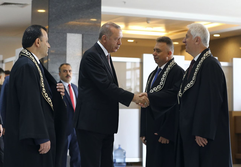 Cumhurbaşkanı Erdoğan AYM’de Selahaddin Menteş'in yemin törenine katıldı - Resim: 3