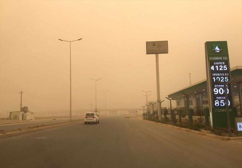 Kum fırtınası hayatı felç etti! Nefes alınmıyor onlarca kişi 'boğulma' şikayetiyle hastaneye koştu - Resim: 4