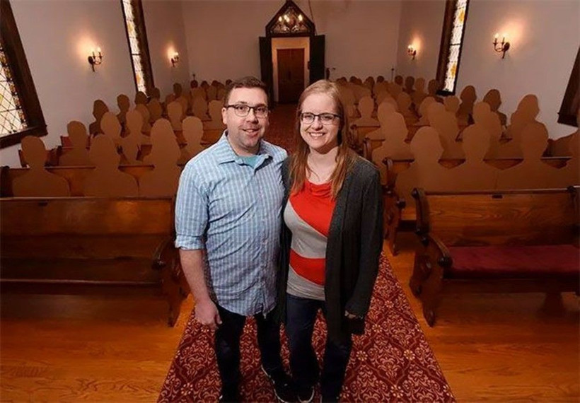 Koronavirüs düğüne engel olamadı işte sıradışı çözüm! - Resim: 2