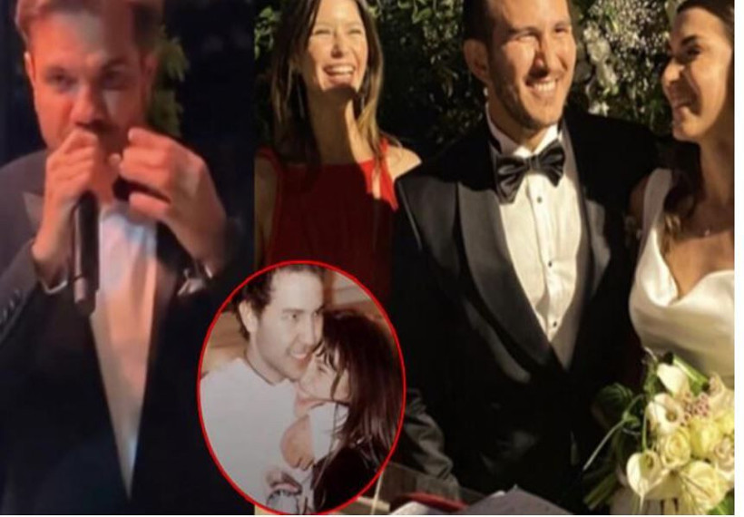 Beren Saat ilk aşkı Efe Güray'ın kardeşinin düğününde... Kenan Doğulu şarkı söyledi - Resim: 2