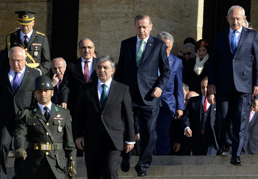 Liderleri Anıtkabir'de buluşturan bayram - Resim: 4