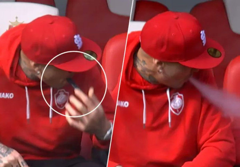 Yıldız futbolcudan skandal hareket: Yedek kulübesinde elektronik sigara içti, yer yerinden oynadı! - Resim: 3