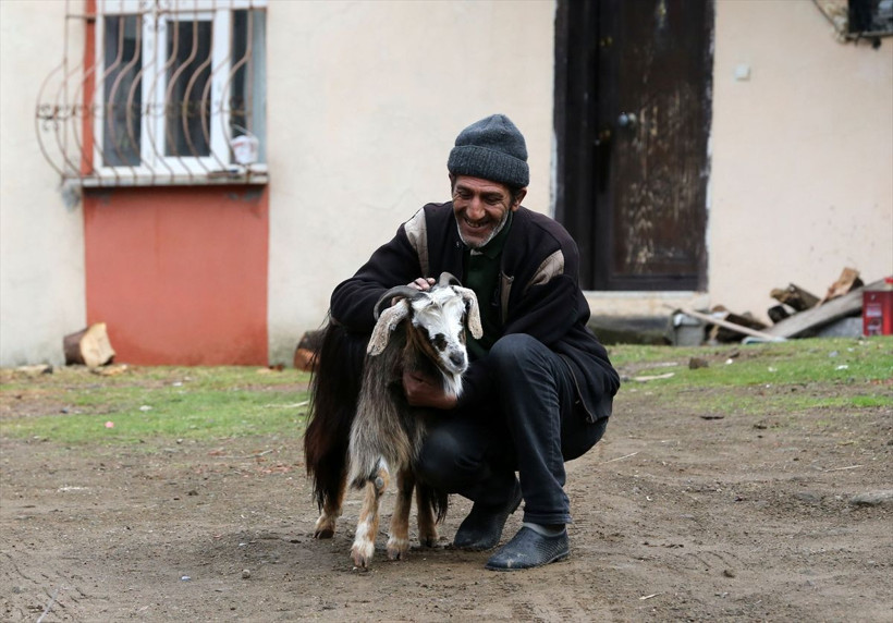 İstanbul'u bırakıp mezraya taşındı! Koca mezrada sadece 2 kişi yaşıyor! Baba, oğul ve hayvanları... - Resim: 1