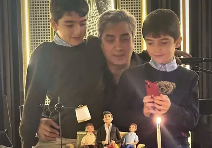 Kurtlar Vadisi'nin unutulmaz ismi 54 yaşında! Necati Şaşmaz oğulları ile paylaştı... - Resim: 1