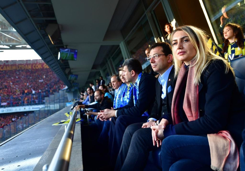 Ekrem İmamoğlu Fenerbahçe Galatasaray derbisinde - Resim: 4