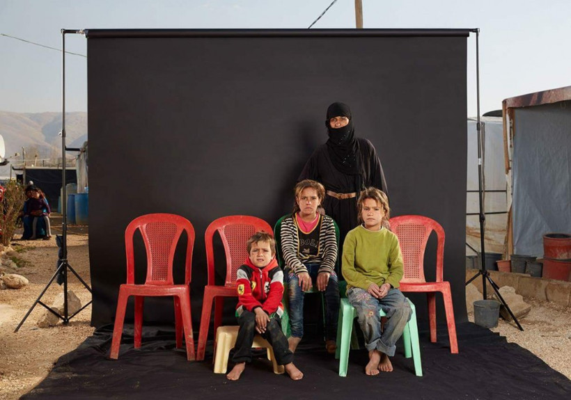 Suriyeli ailelerin yürek burkan portreleri - Resim: 1