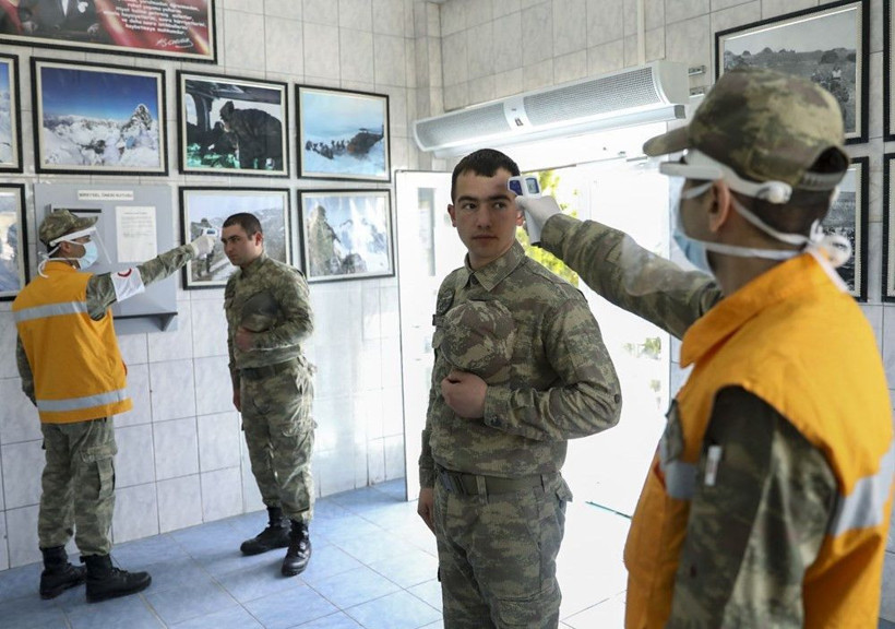TSK'dan koronayla mücadelede olağanüstü performans! Tüm orduları geride bıraktı - Resim: 1