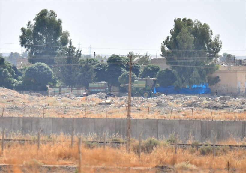 YPG'de panik! Ceylanpınar'ın karşısında böyle görüntülendiler - Resim: 4