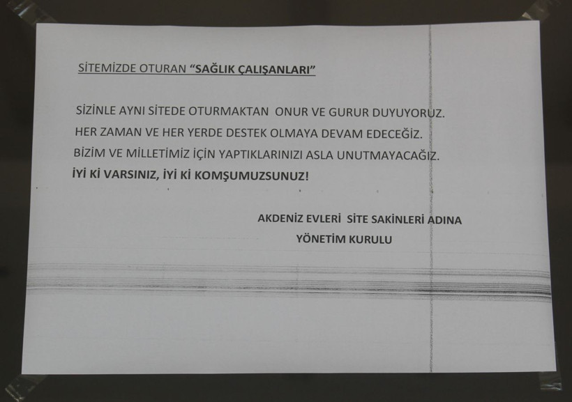 Sinop'ta sağlık çalışanları için yazılan çirkin yazıya Ordu’dan manidar yanıt - Resim: 4