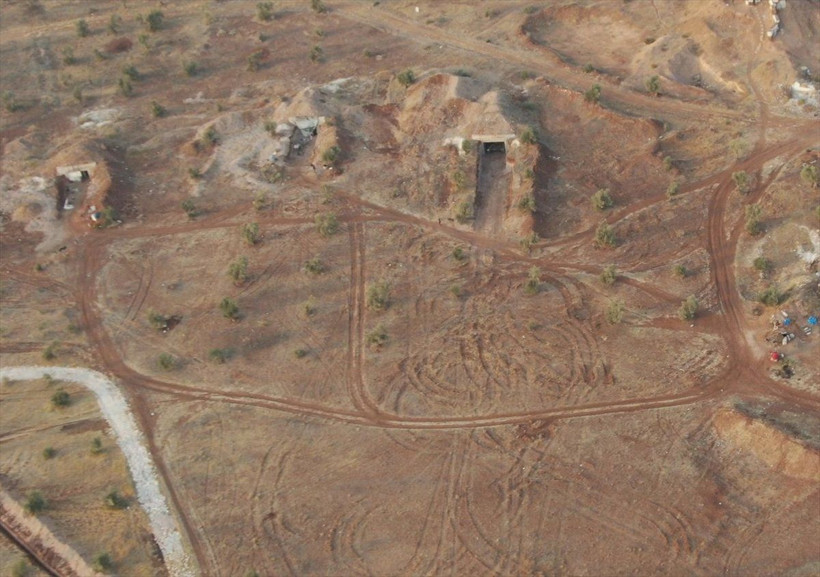 PKK'lı teröristlerin Tel Rıfat ve çevre köylerde hazırlık görüntüleri - Resim: 3