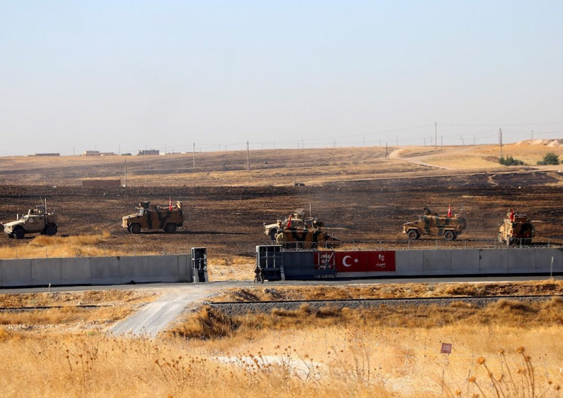 Zırhlı araçlarımız sınırı geçti! ABD ile ikinci ortak kara devriyesi başladı - Resim: 1