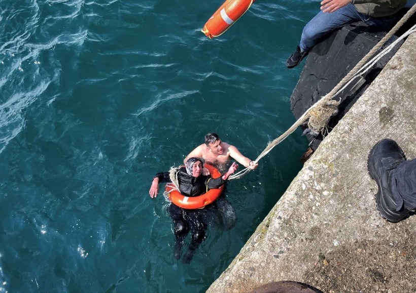 Yürüyüş yaparken bir anda oldu! Büyük panik yaşandı - Resim: 1