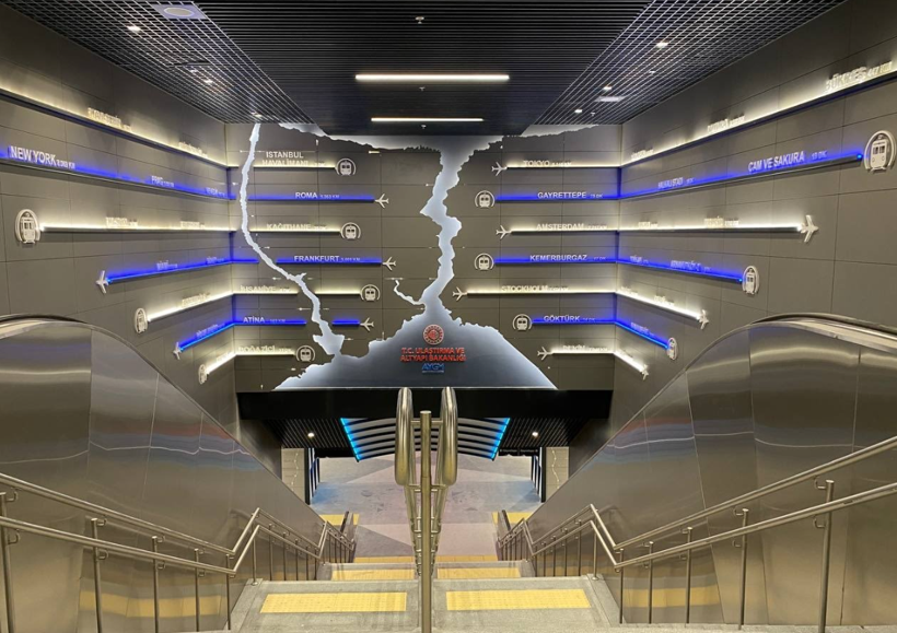 Kağıthane-İstanbul Havalimanı Metrosu açıldı! 24 dakika sürecek, işte Türkiye'nin en hızlı metrosu - Resim: 2