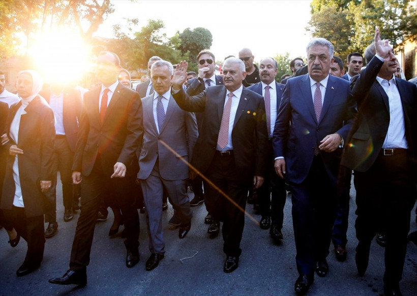 Başbakan Milli Birlik Yürüyüşü'nde - Resim: 3