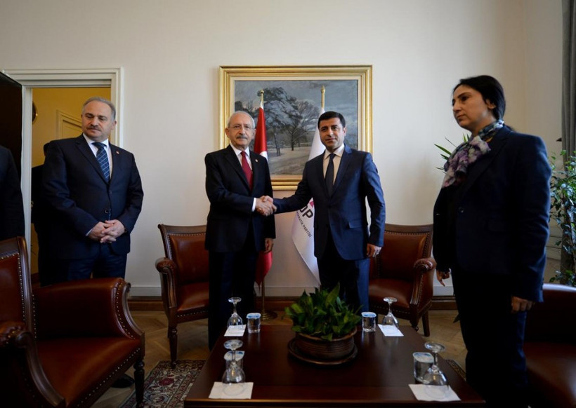 Kılıçdaroğlu-Demirtaş görüşmesinden kareler - Resim: 4