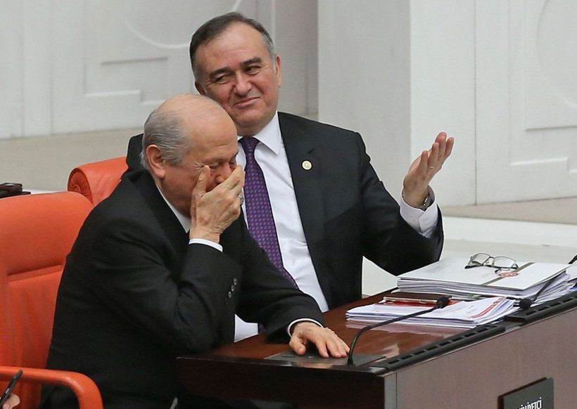 Devlet Bahçeli'yi hiç böyle görmediniz gülme krizine girince... - Resim: 4