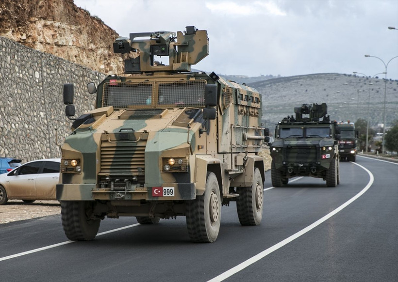 Suriye sınırına 200 araçlık askeri konvoy gönderildi - Resim: 4