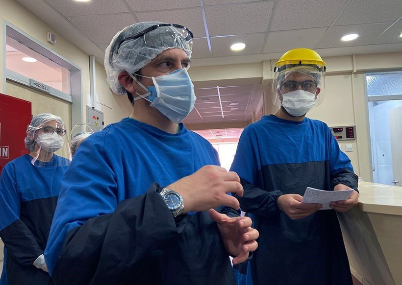 Amerikan haber ajansı AP Cerrahpaşa'nın koronavirüs kahramanlarını fotoğrafladı - Resim: 4