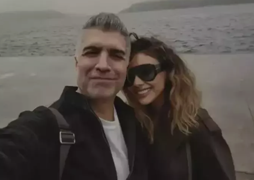 Özcan Deniz ve Samar Dadgar’dan Boğaz’da turu! Romantik yürüyüşe beğeni yağdı... - Resim: 1