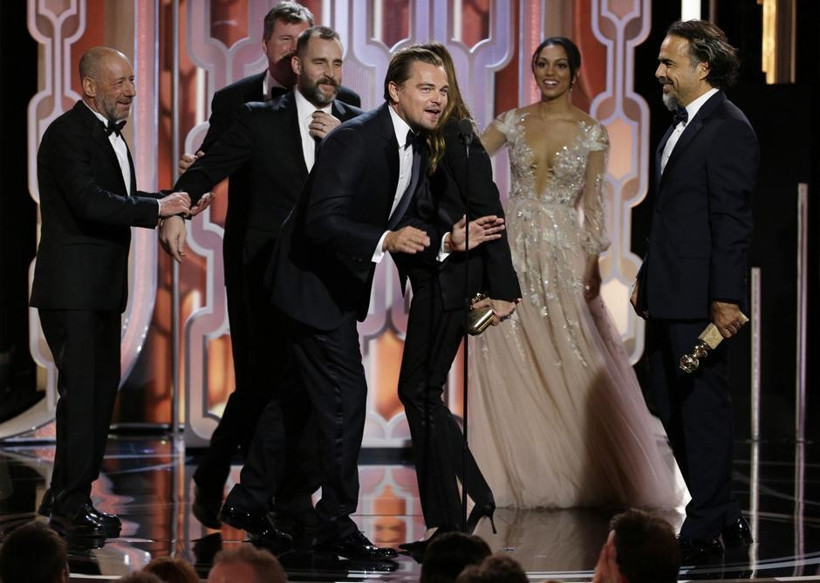 Altın küre sahiplerini buldu! Geceye damga vuran o kare... - Resim: 2