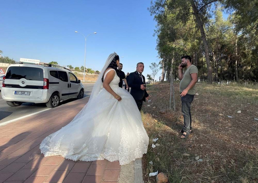 Adana'da düğün öncesi fotoğraf çekimi yaptıran çifte büyük şok! Araçtaki altınları çalındı - Resim: 1