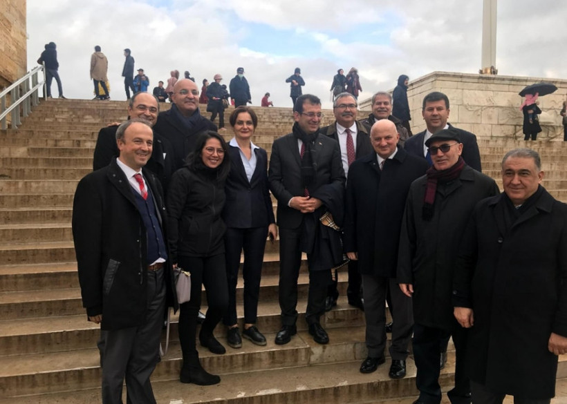 CHP'nin İstanbul adayı İmamoğlu Anıtkabir'i ziyaret etti - Resim: 1